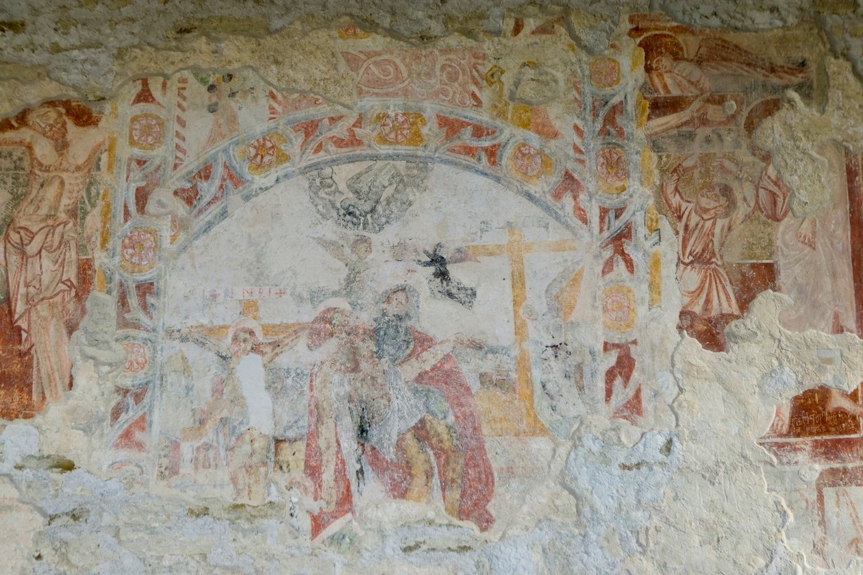 Sestup z kříže (freska) od School Croatian