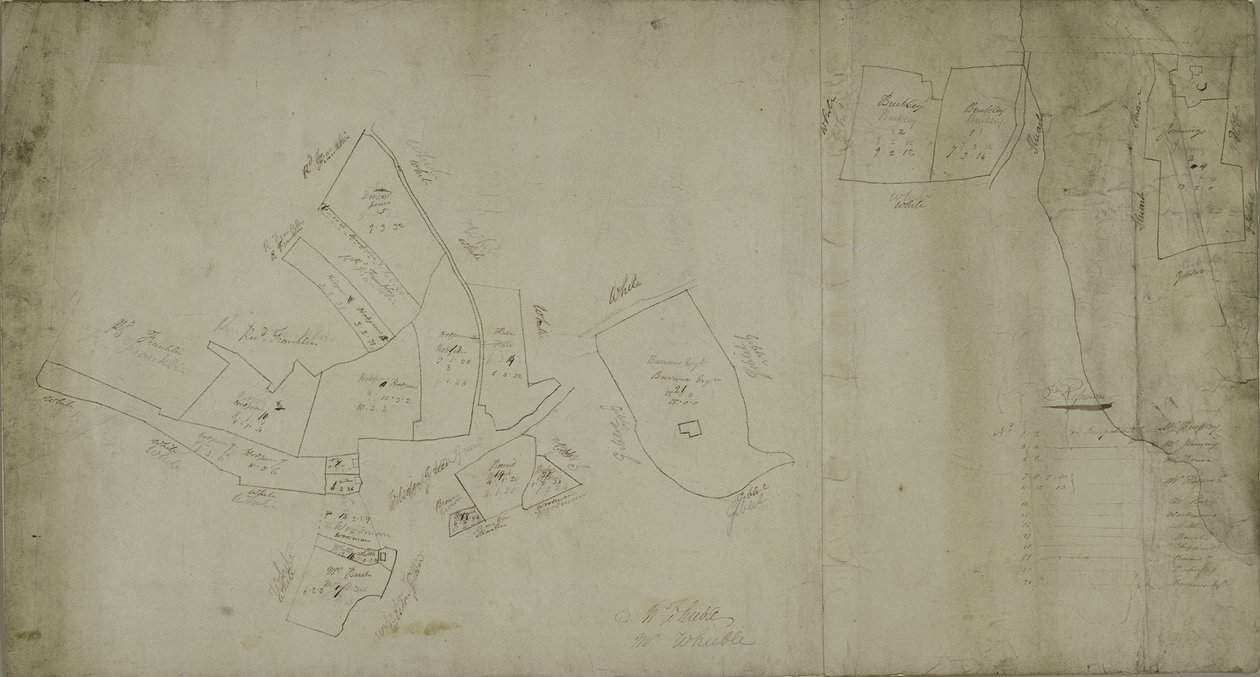 Mapa Willesden, Londýn (litho) od School English