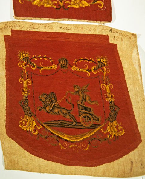 Jádro židle, Paris (textil) od School French