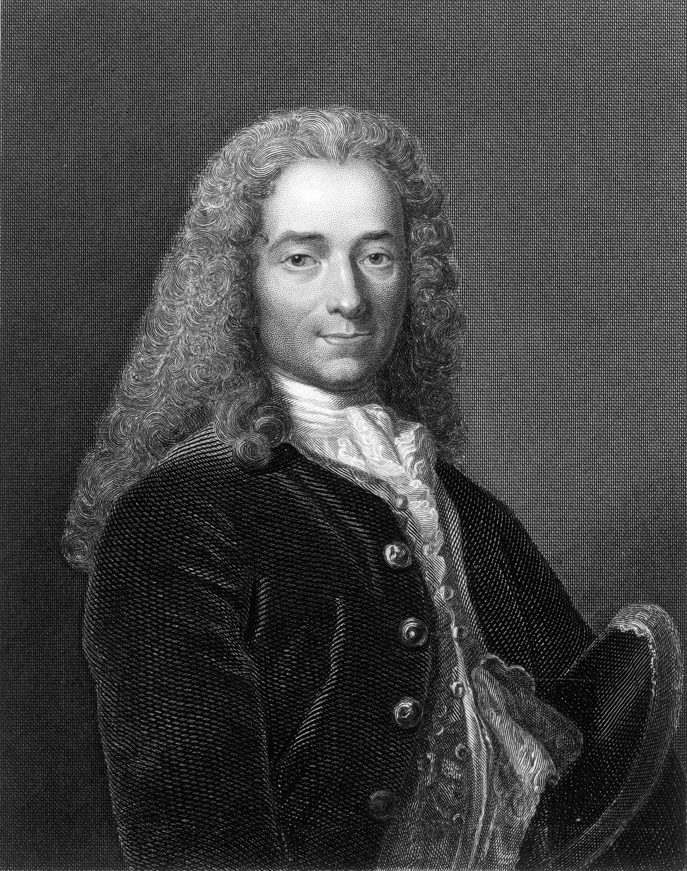 Francois Marie Arouet alias Voltaire (rytina) od School French