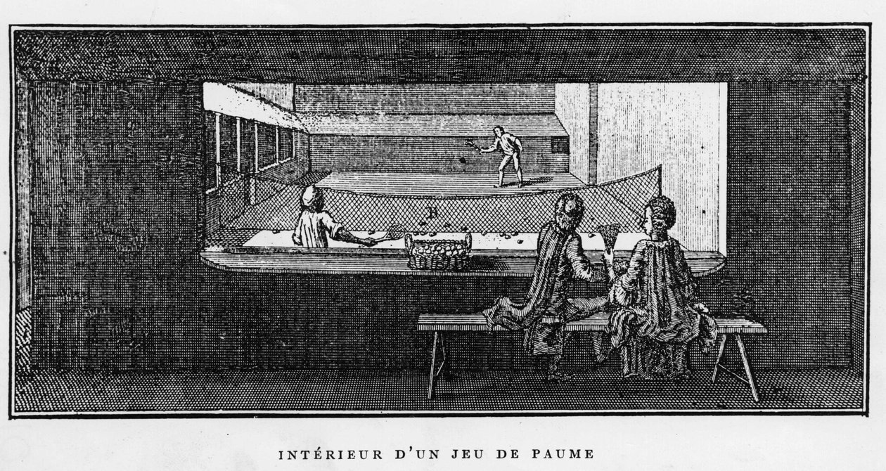 Interiér Jeu de Paume od School French