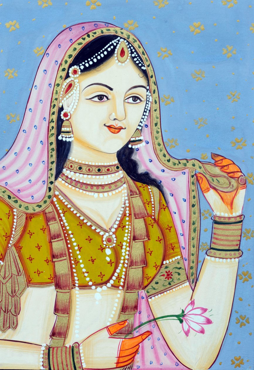 Miniatura Jodha Bai od School Indian