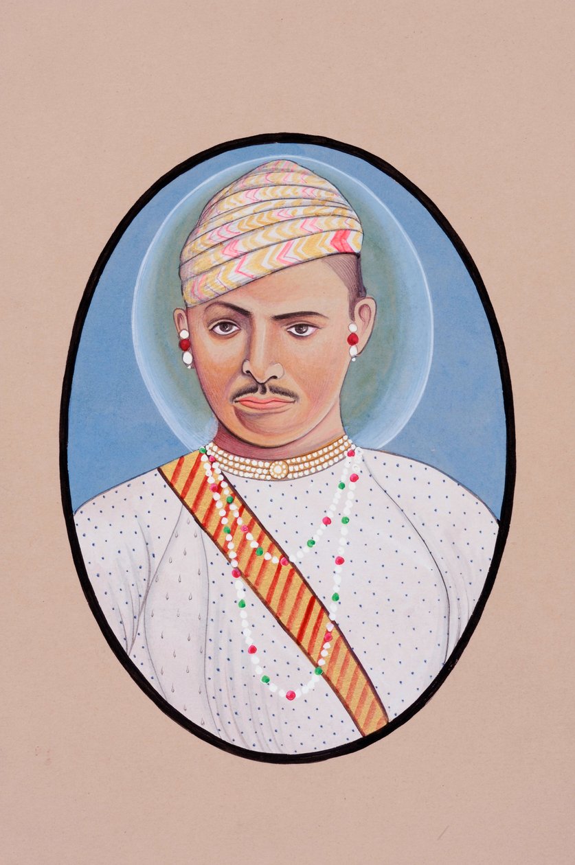 Miniatura Maharao Umed Singh od School Indian