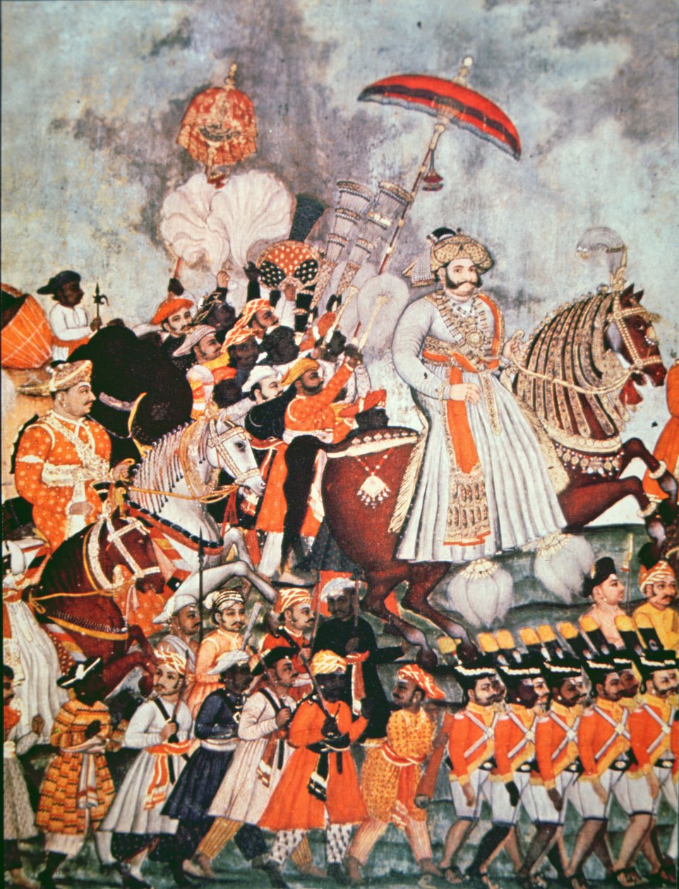 Velký Akbar (barva litho) od School Indian