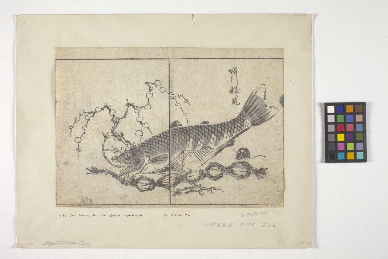 Bez názvu (barevný dřevoryt) od School Japanese