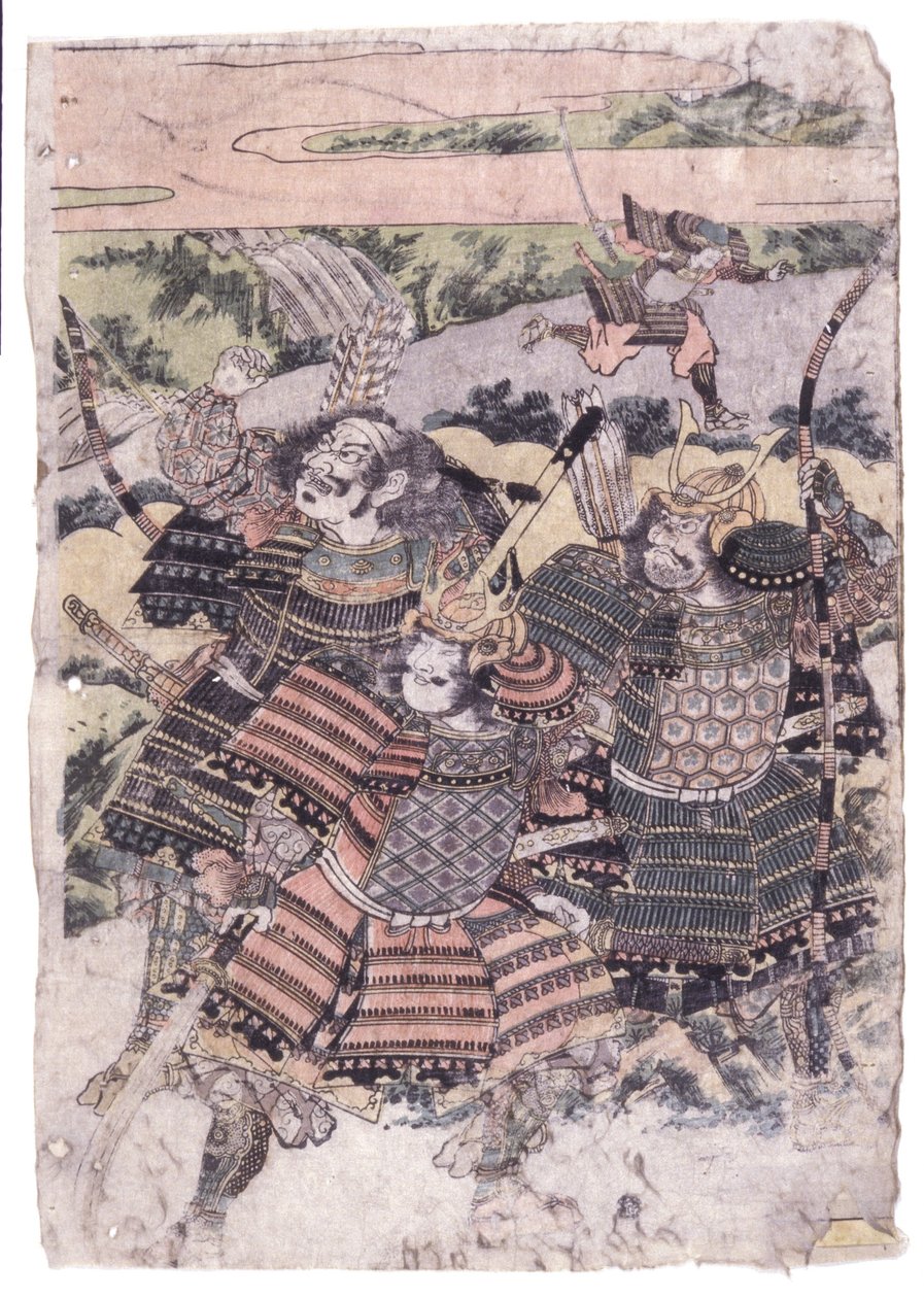 Bez názvu (barevný dřevoryt) od School Japanese
