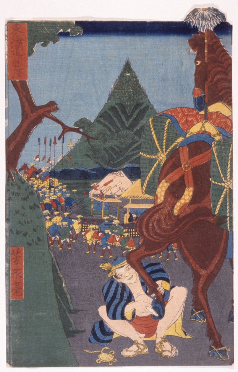 Bez názvu (barevný dřevoryt) od School Japanese
