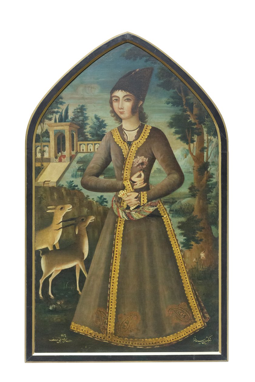 Svatý Josef, Seyyed Mirza (olej na plátně) od School Qajar