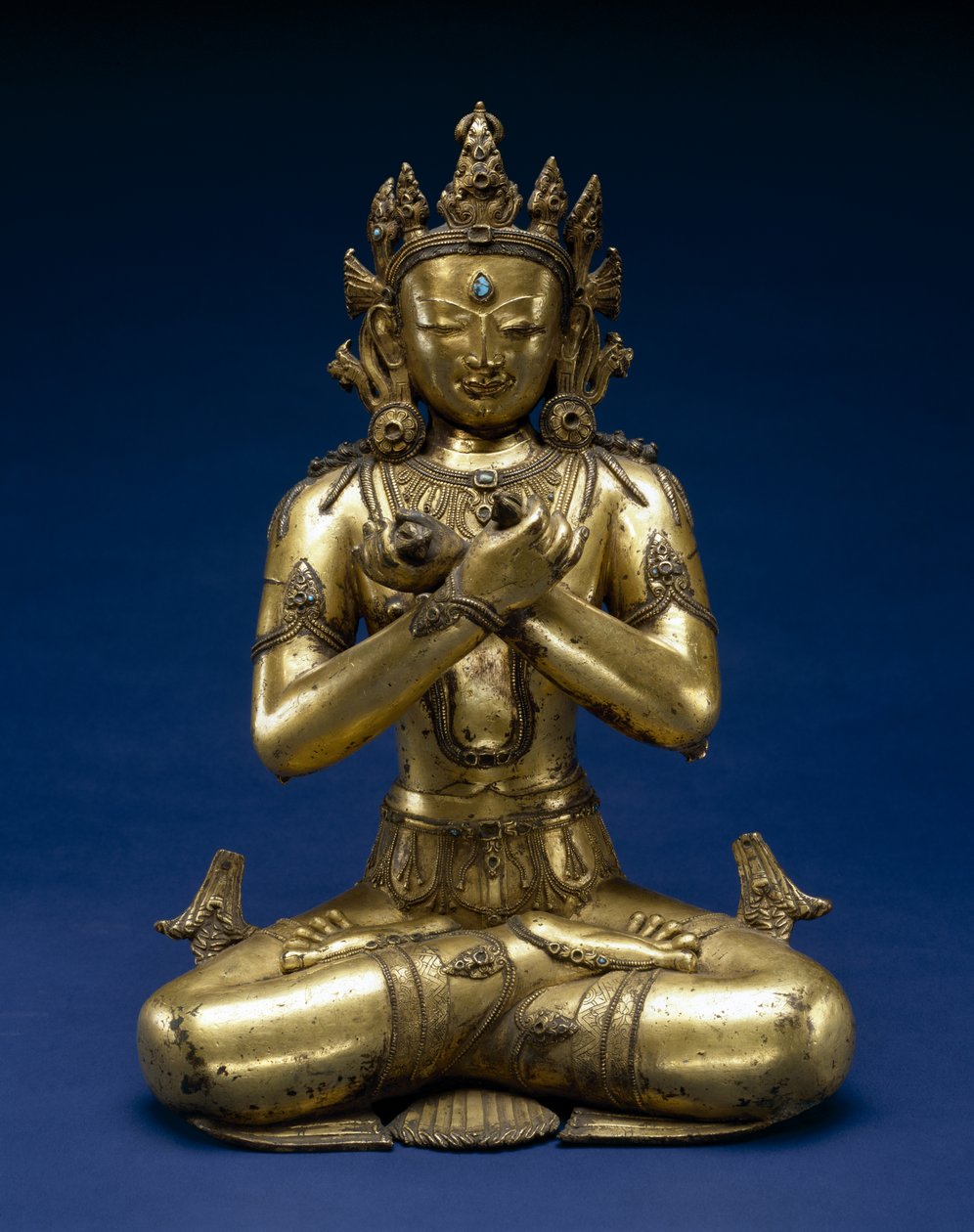 Vajradhara (nositel blesku) od School Tibetan