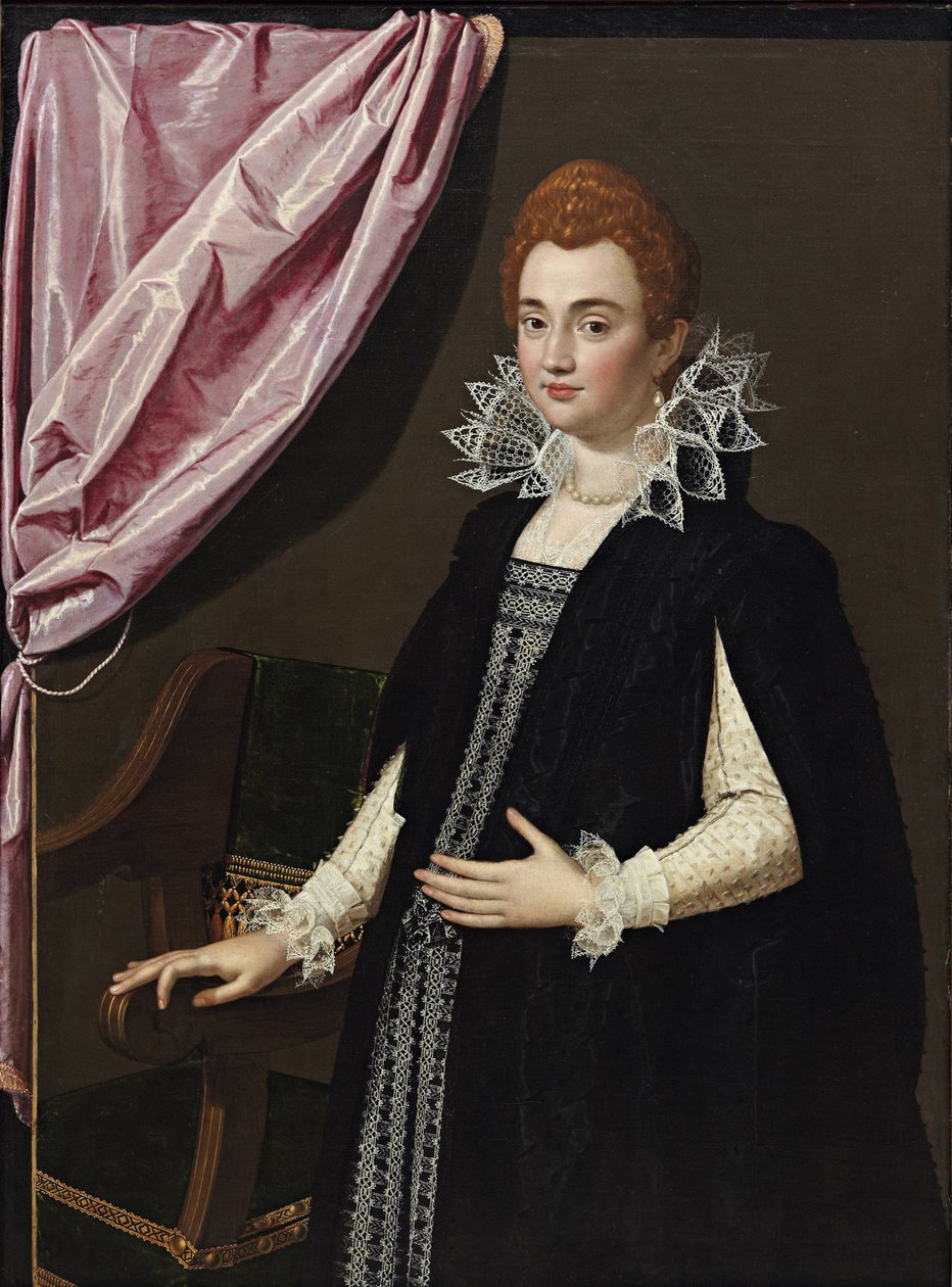 Portrét Marie de Medici 1575-1642 od Scipione Pulzone