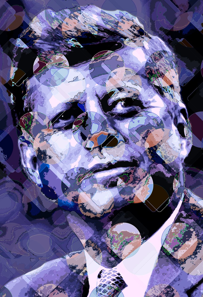 John F Kennedy, 2013 (digitální) od Scott J. Davis