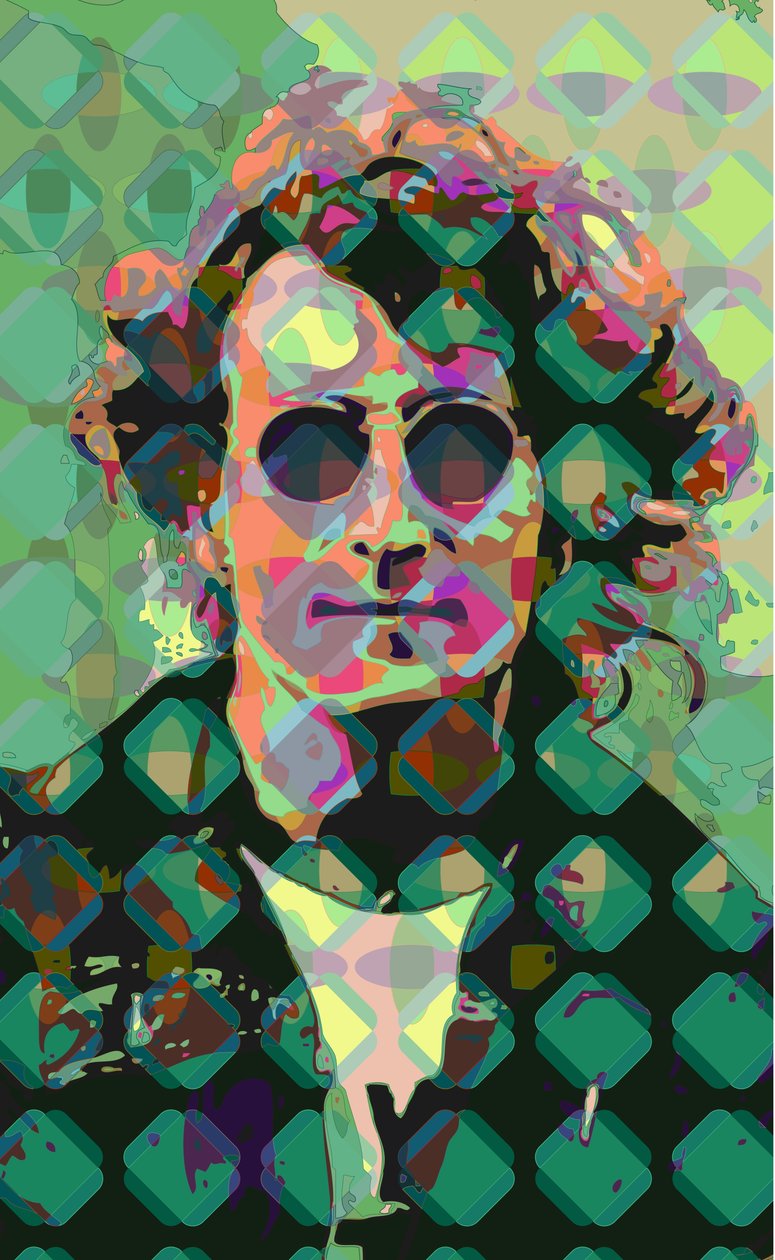John Lennon (digitální) od Scott J. Davis