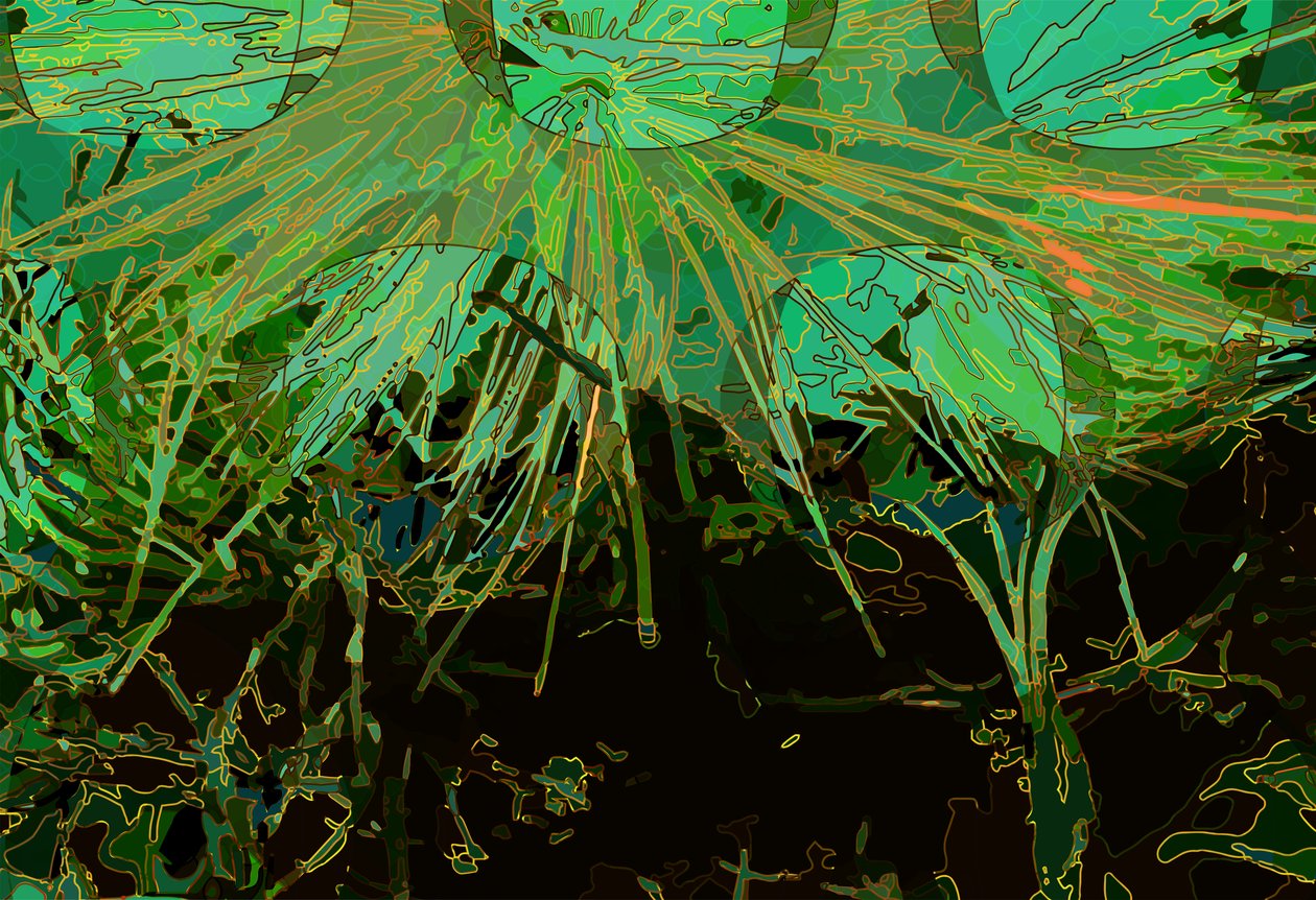 Artichoke_abst_horz2 (digitální) od Scott J. Davis