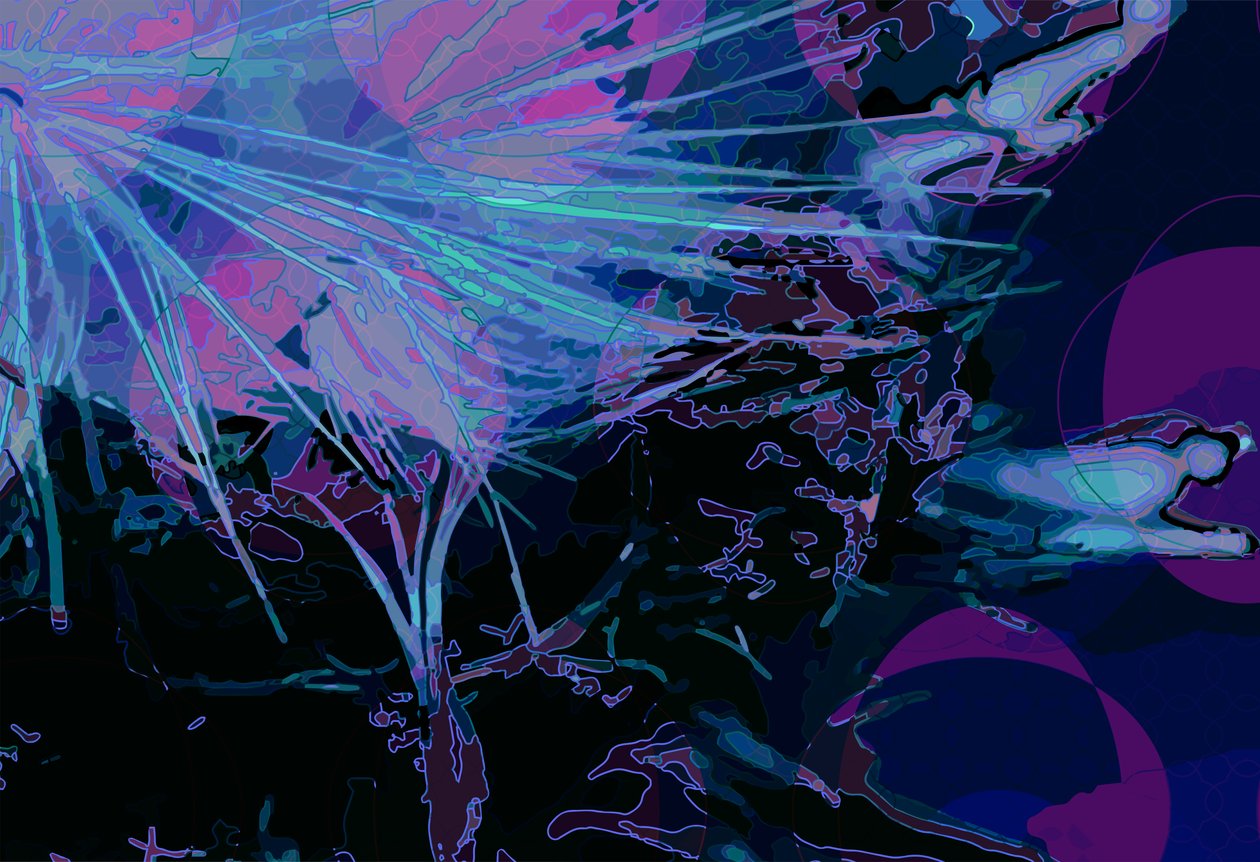 Artichoke_abst_horz5 (digitální) od Scott J. Davis