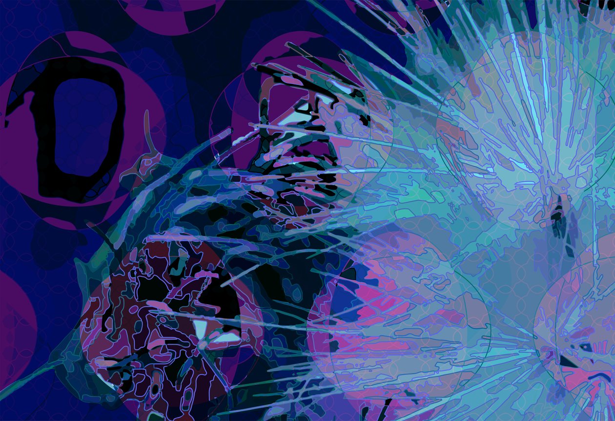 Artichoke_abst_horz9 (digitální) od Scott J. Davis