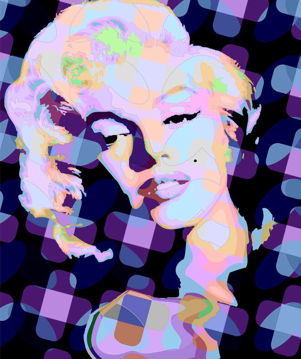 Marilyn Monroe (digitální) od Scott J. Davis