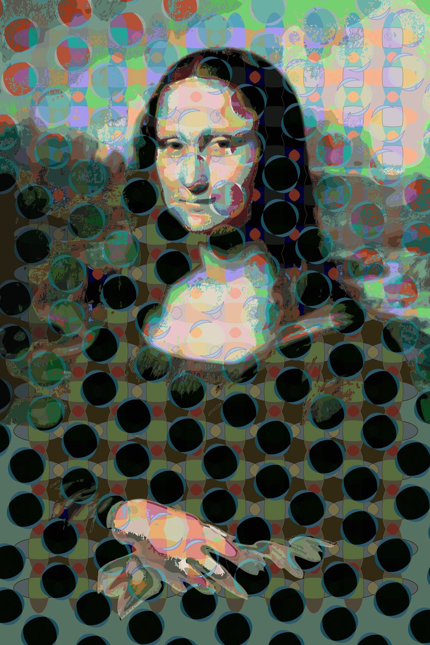 Mona Lisa (digitální) od Scott J. Davis