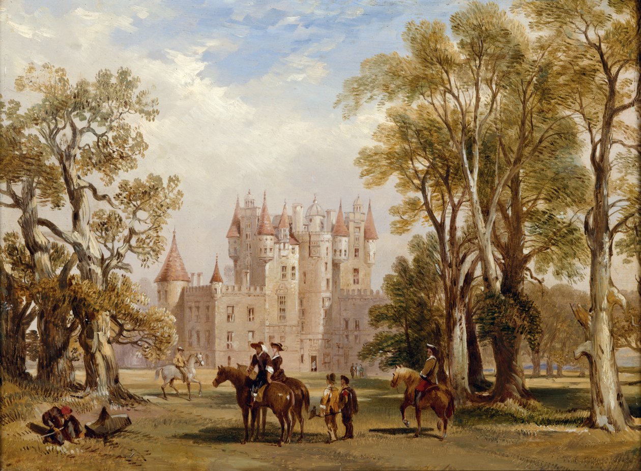 Hrad Glamis, Angus od Scottish School
