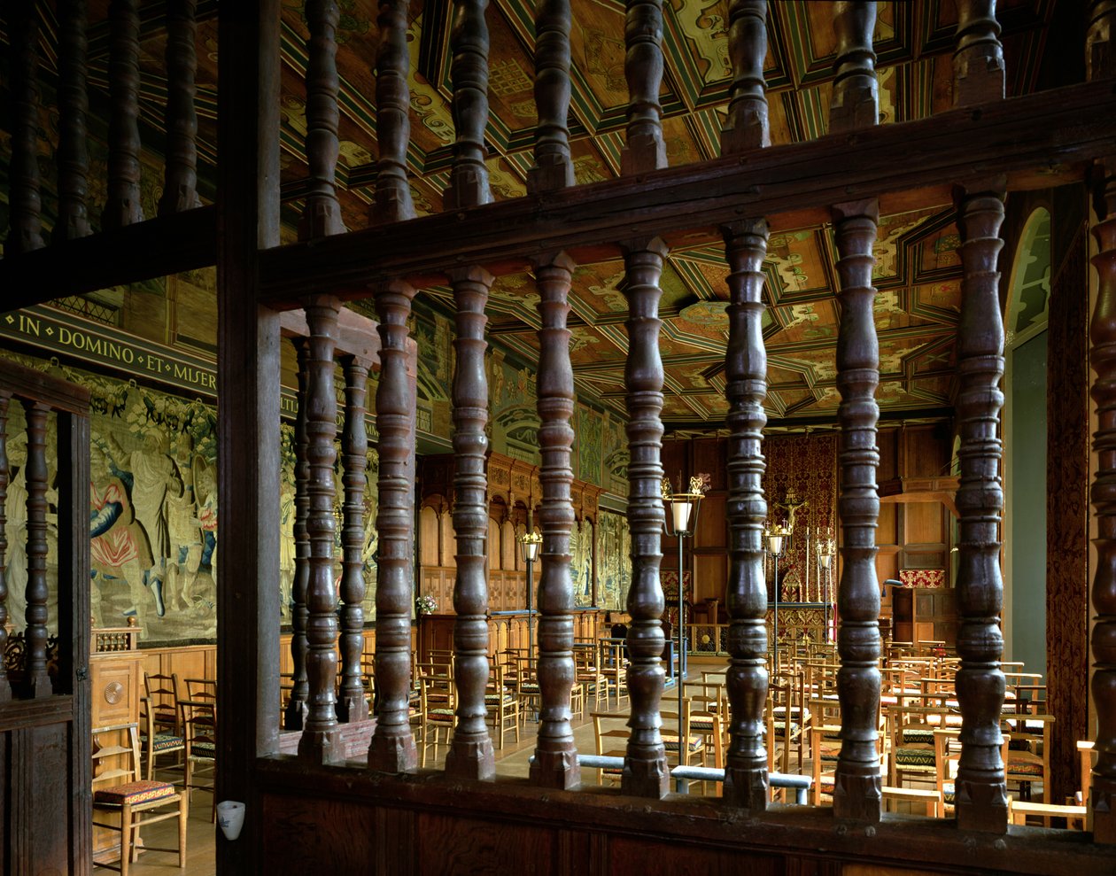 Interiér kaple Royal od Scottish School