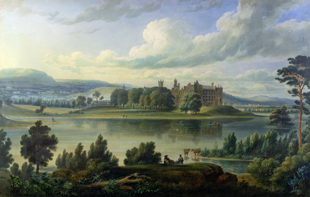 Palác Linlithgow od Scottish School