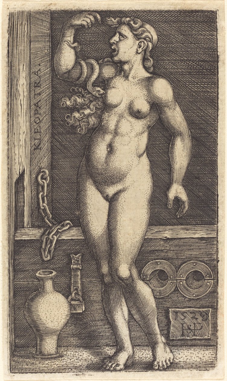 Kleopatra stojící od Sebald Beham