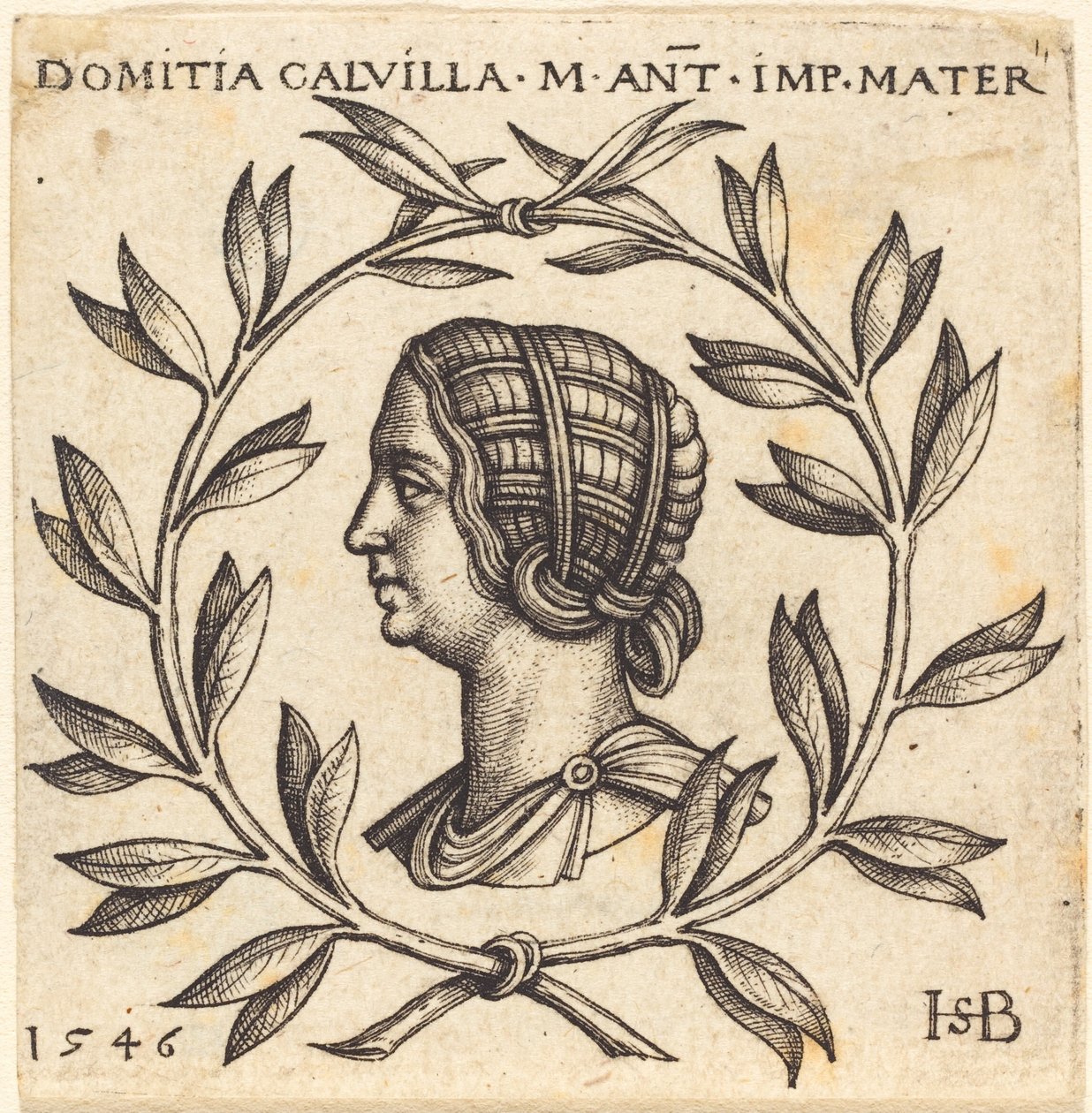 Domitia Calvilla od Sebald Beham