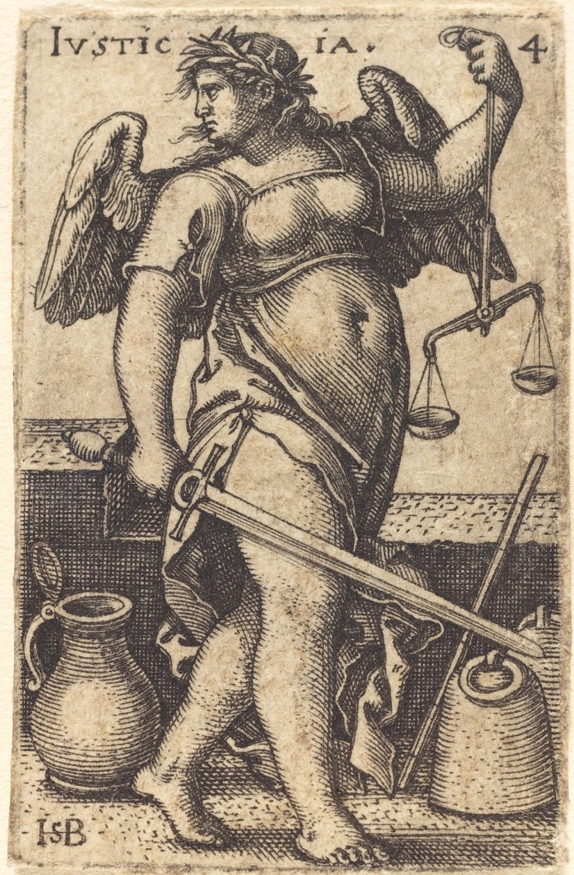 Spravedlnost od Sebald Beham