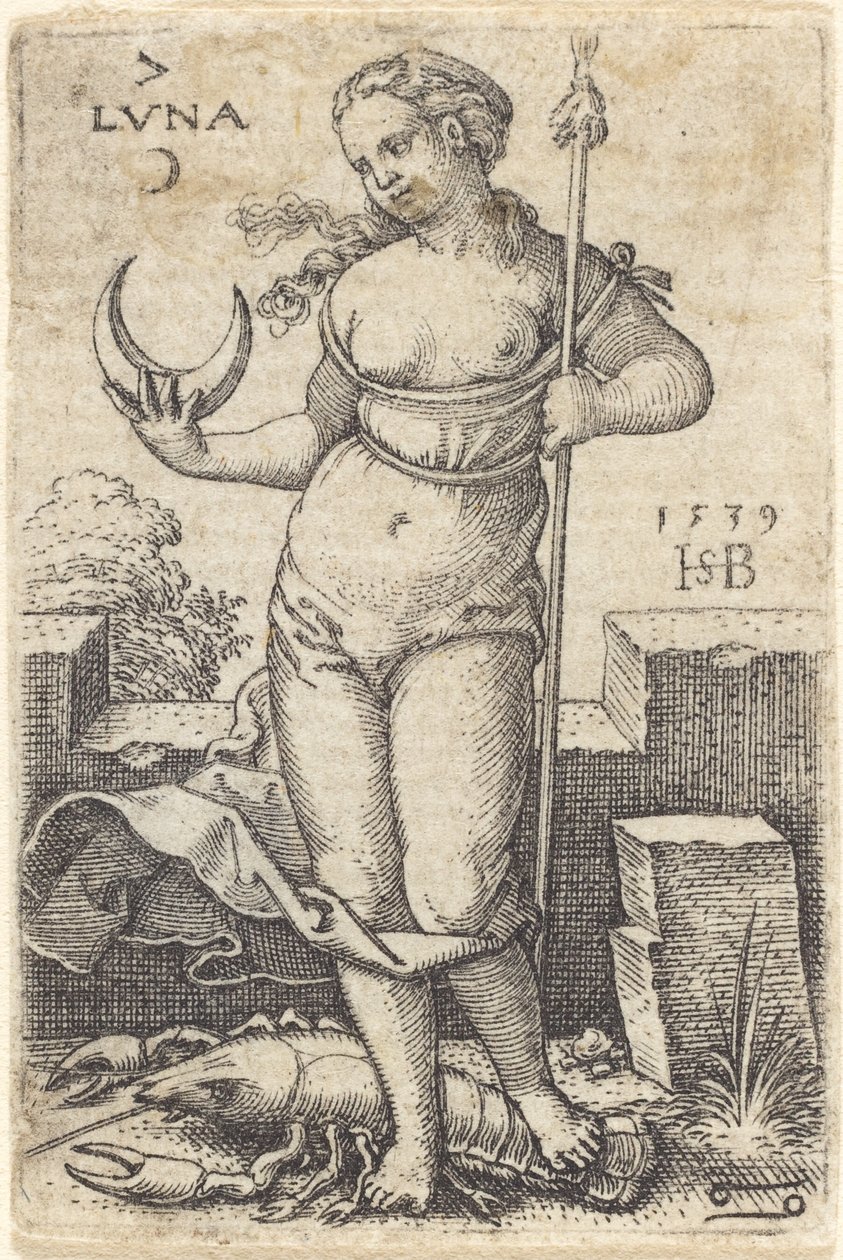 Luna od Sebald Beham