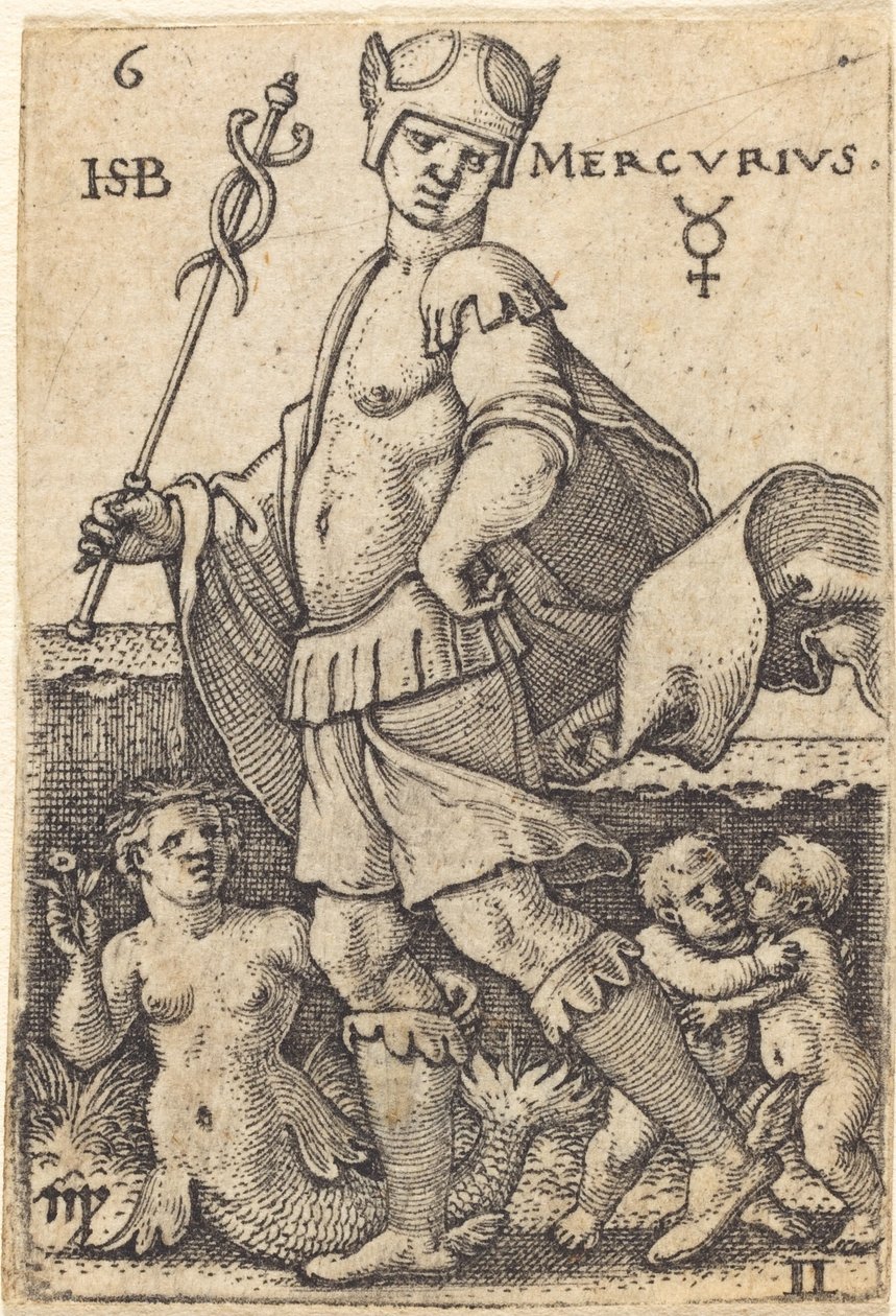 Rtuť od Sebald Beham