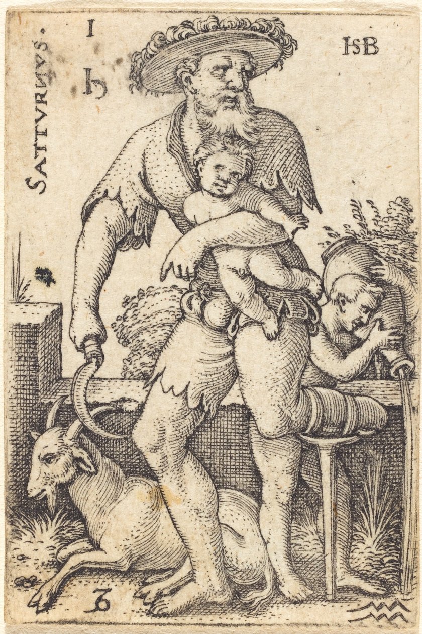 Saturn od Sebald Beham