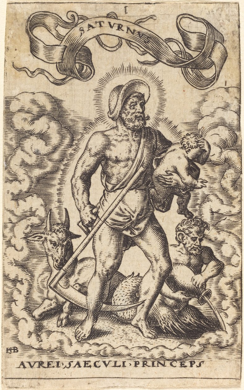 Saturn od Sebald Beham