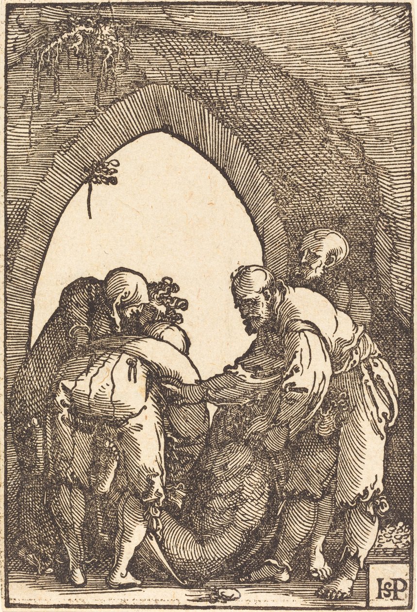 Pohřeb od Sebald Beham