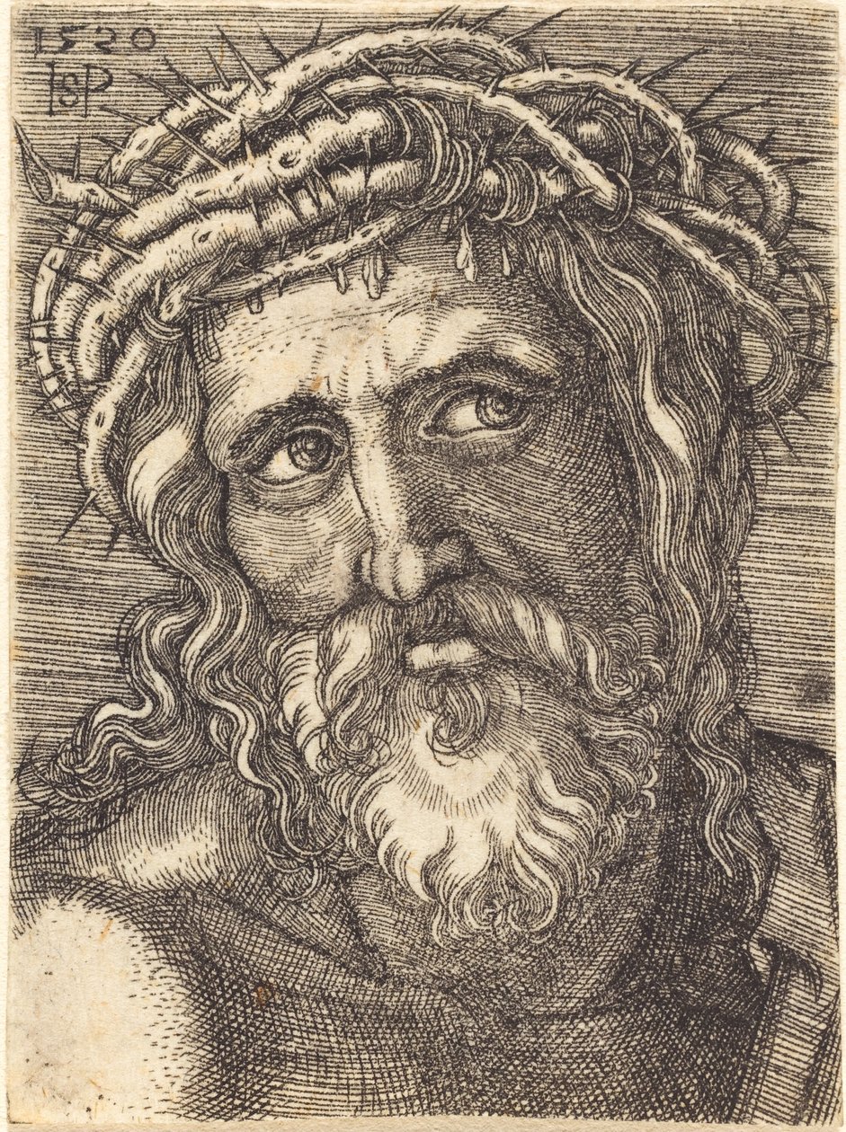 Hlava Kristova od Sebald Beham