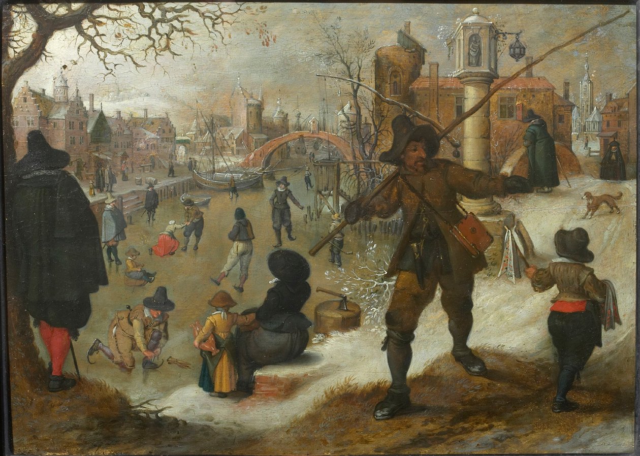 Měsíc leden, c. 1618. od Sebastiaen Vrancx