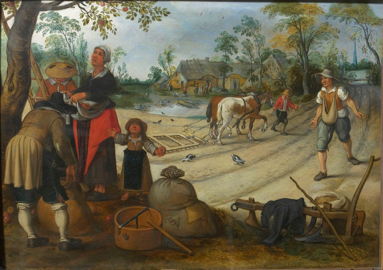 Měsíc září, c. 1618. od Sebastiaen Vrancx