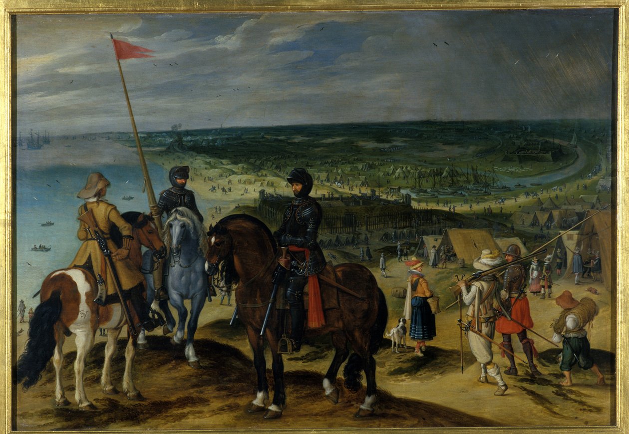 Bojová scéna, 1601-15 od Sebastian Vrancx