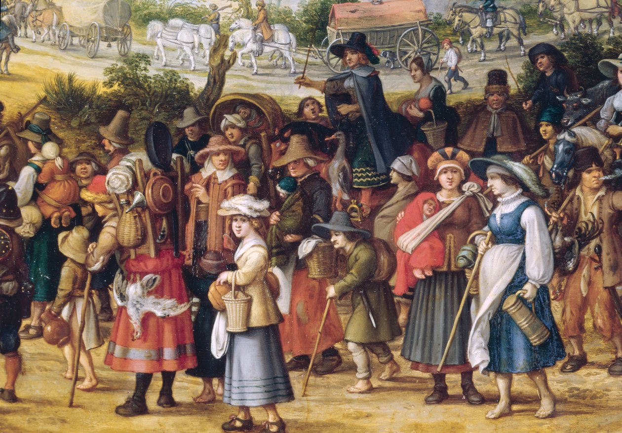 Válečná scéna (detail 242453) od Sebastian Vrancx