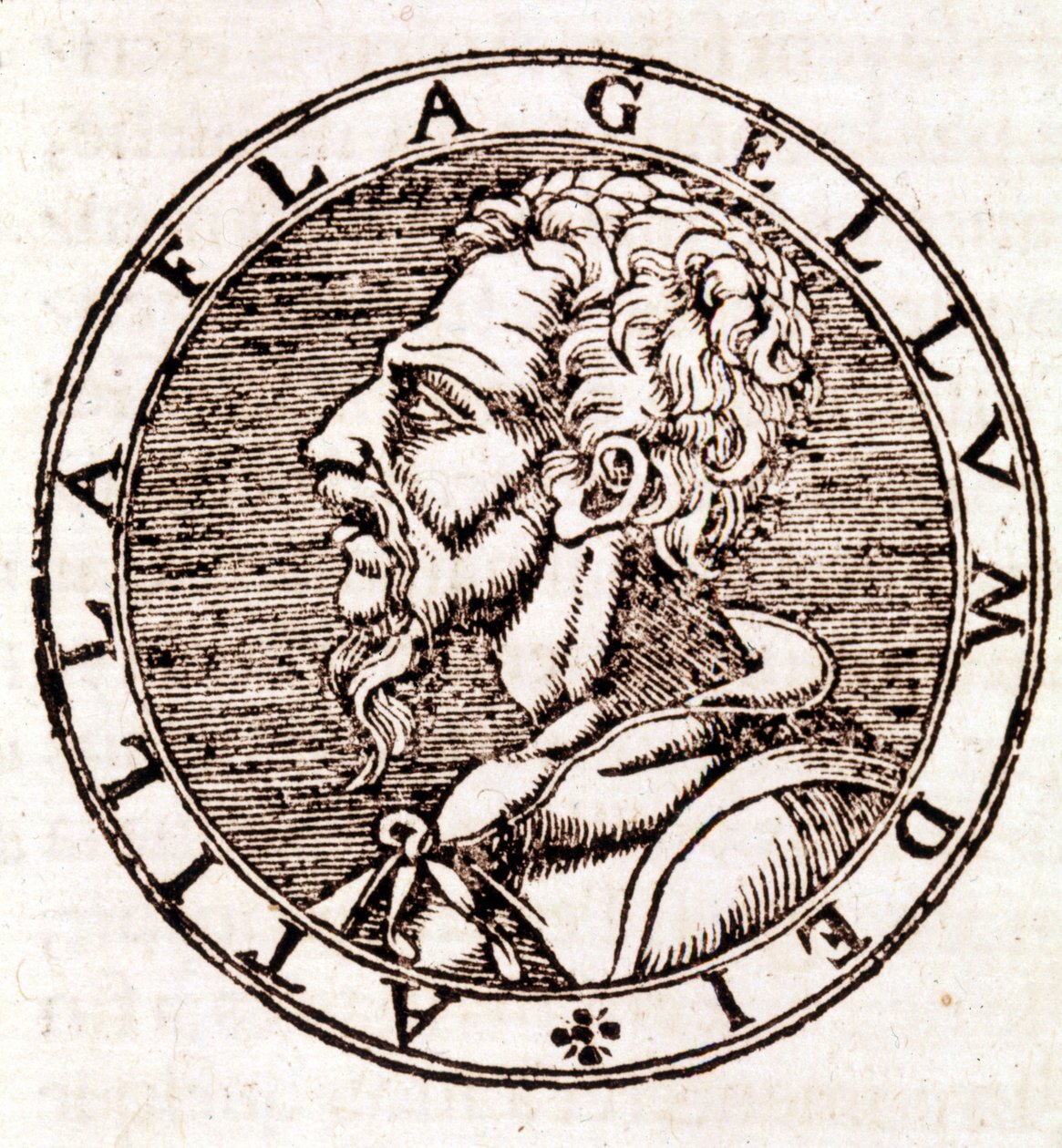 Attila - v "Cosmographia" od Sebastiana Munstera od Sebastian Munster