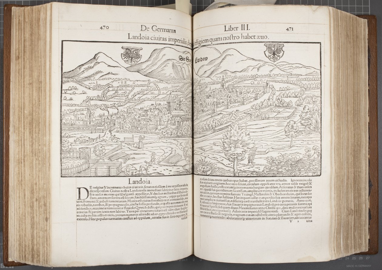 Cosmographia, Fol 470-471, 1544 od Sebastian Munster