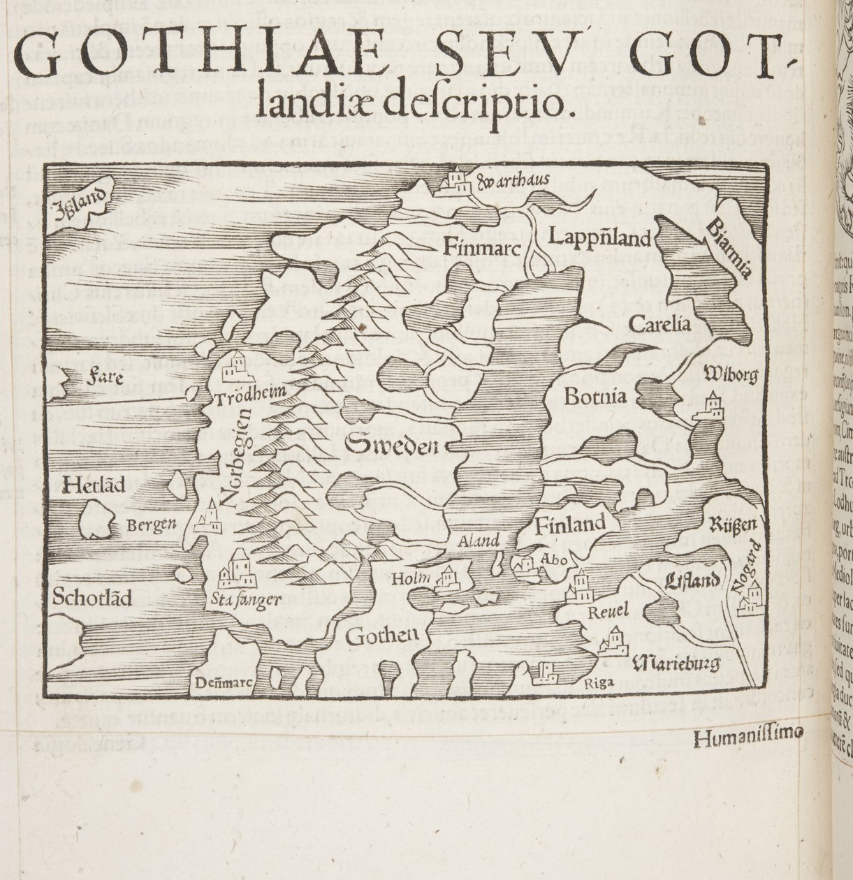Cosmographia, Fol 830, 1544 od Sebastian Munster