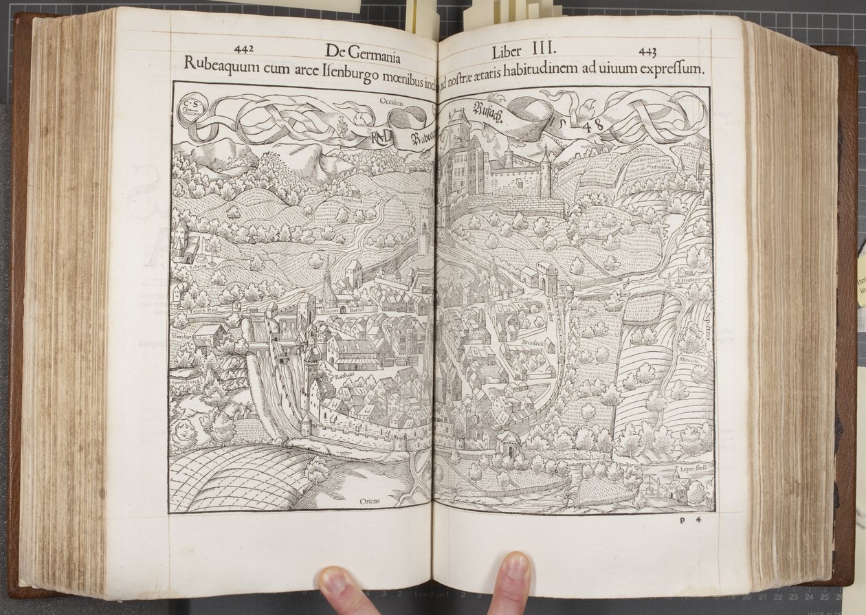 Cosmographia, Fols 442-443 od Sebastian Munster
