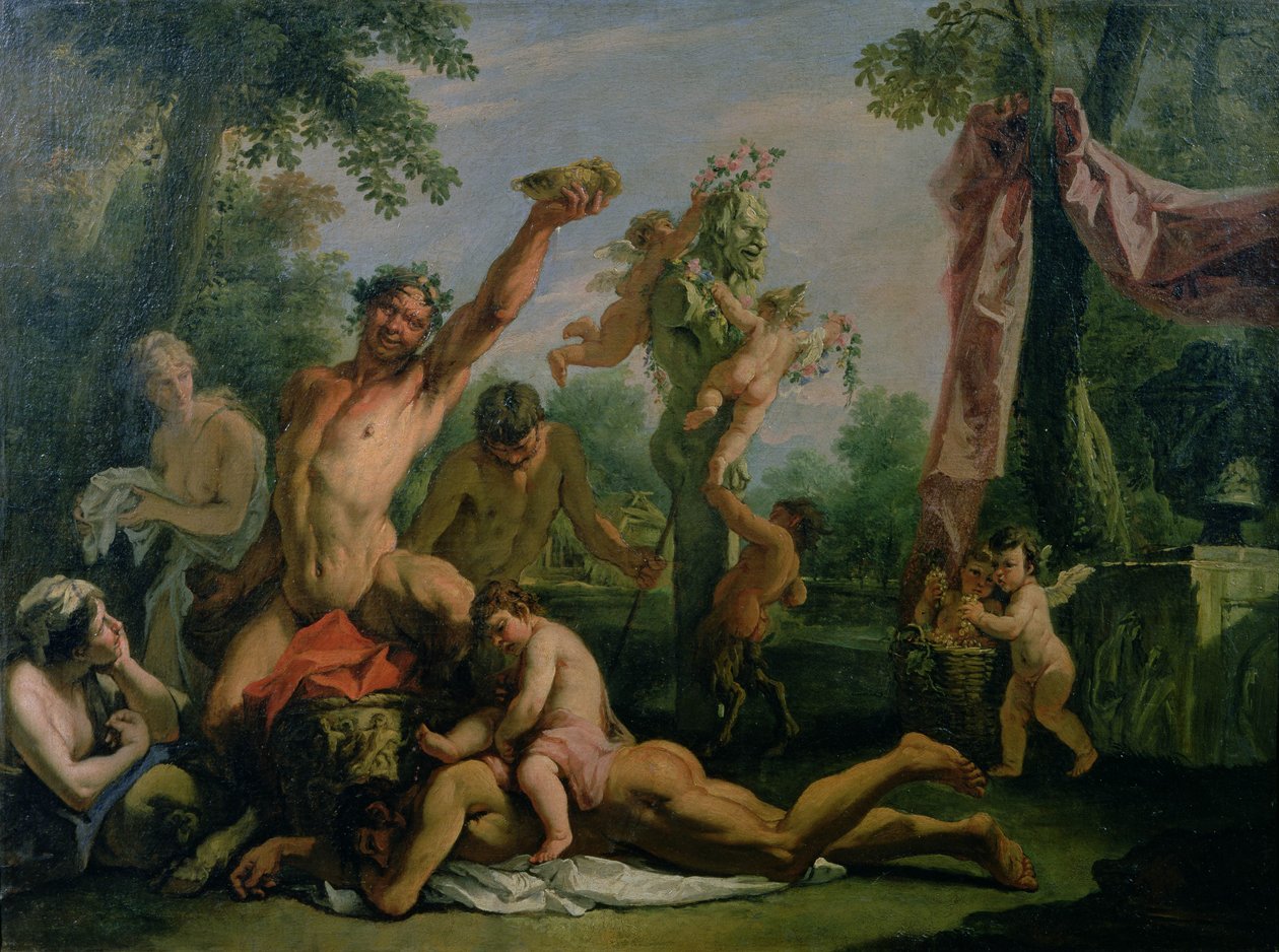Bakchanálie od Sebastiano Ricci