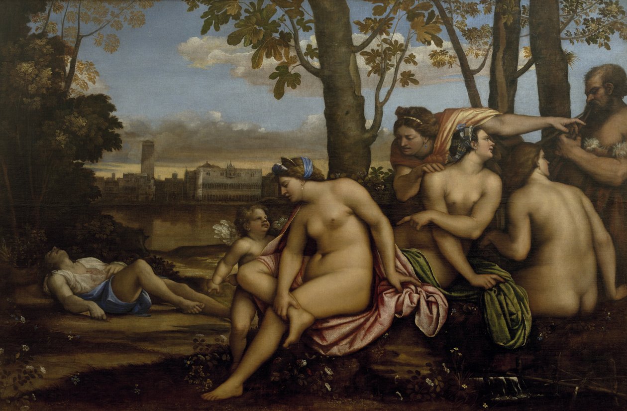 Smrt Adonise od Sebastiano del Piombo