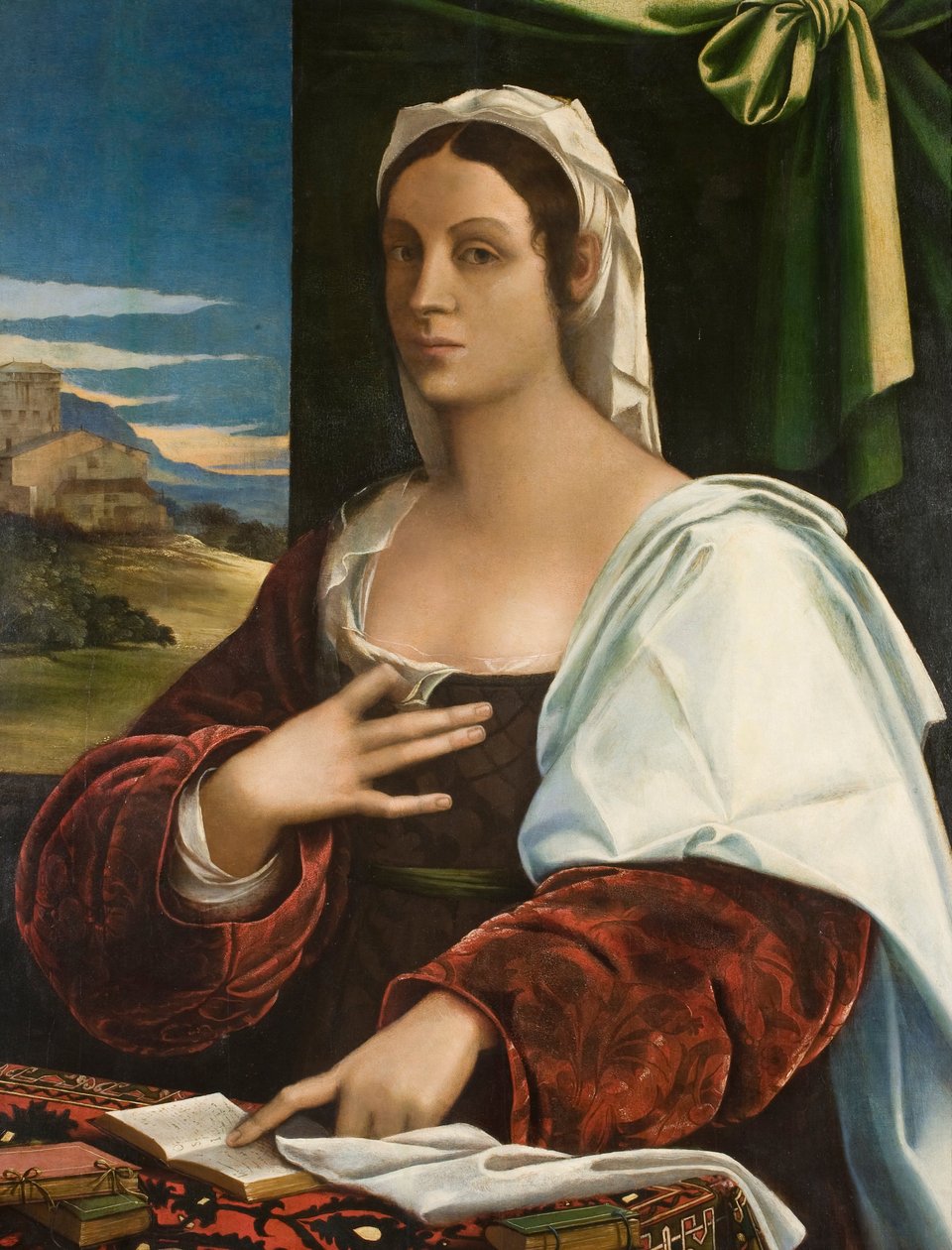 Vittoria Colonna od Sebastiano del Piombo