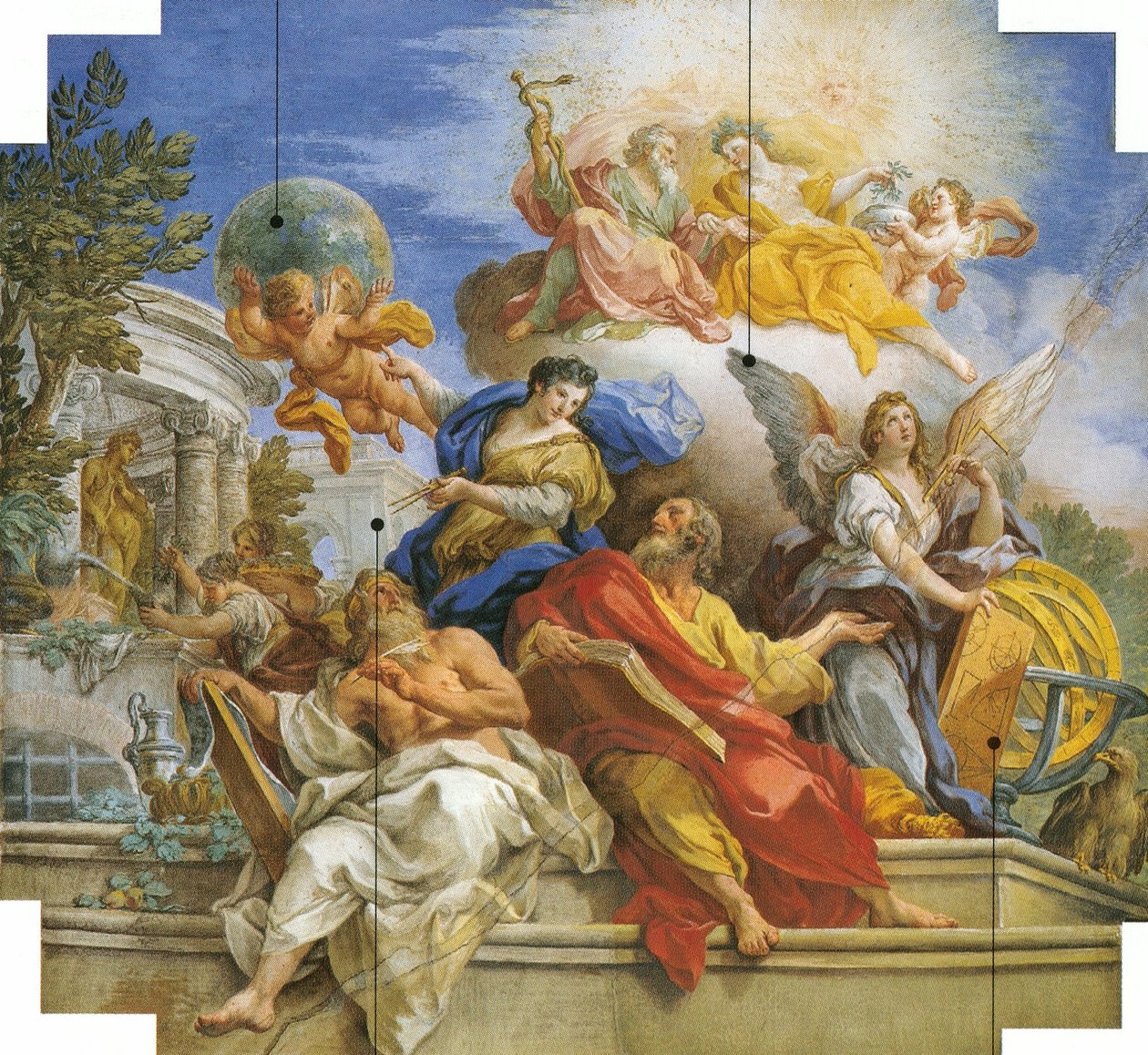 Alegorie vědy od Sebastiano Conca