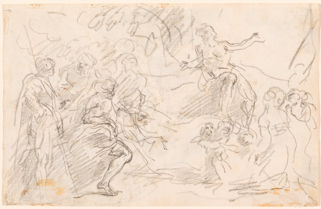 Biblická scéna [verso] od Sebastiano Ricci