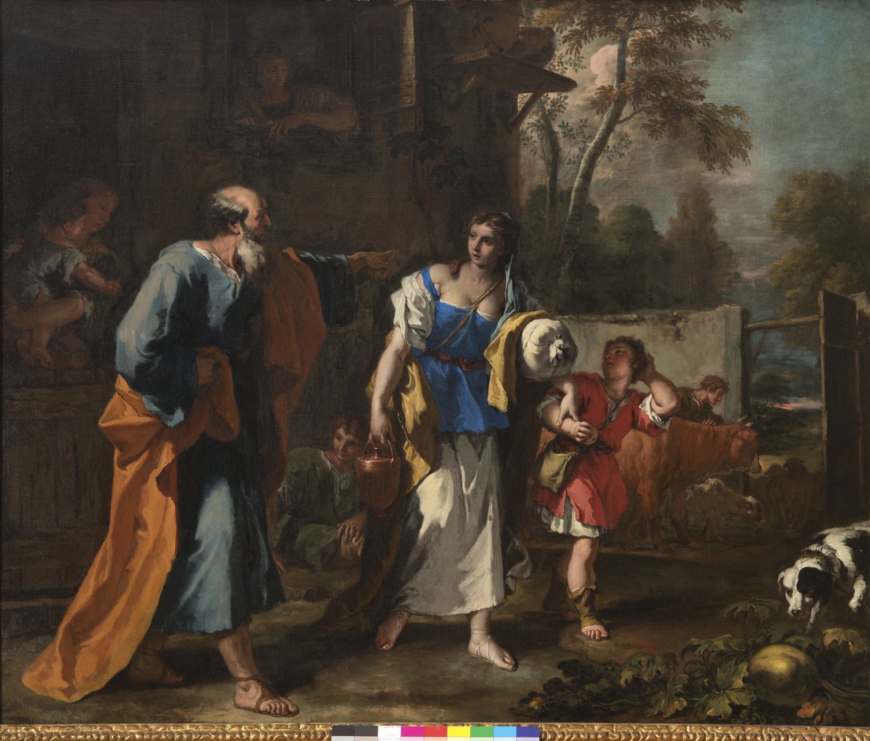 Ripudiation of Hagar, c.1724 od Sebastiano Ricci