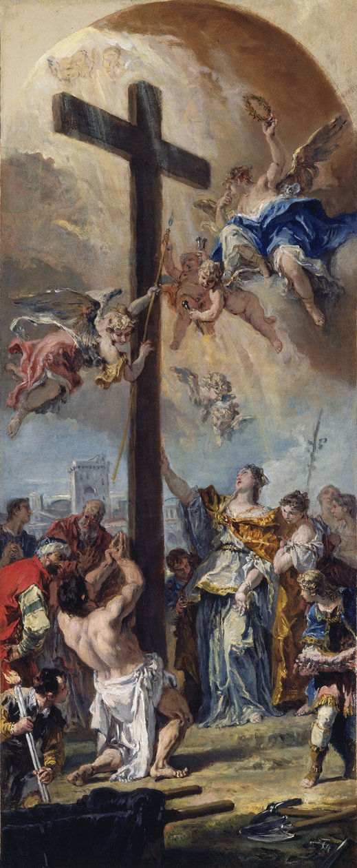 Povýšení pravého kříže, 1733. od Sebastiano Ricci