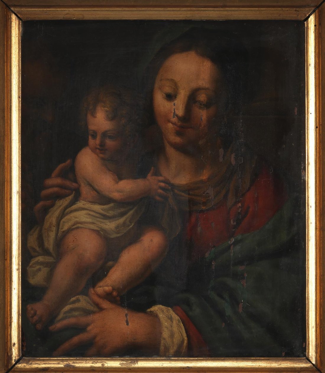 Panna a dítě od Sebastiano Serlio