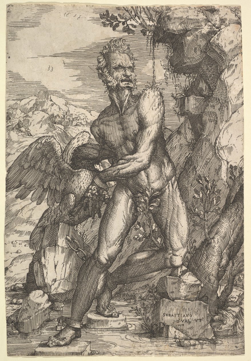 Prometheus, 1558. od Sebastiano de Valentinis